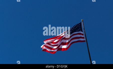 Flagge der Vereinigten Staaten von Amerika Stockfoto