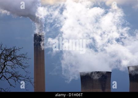 Eggborough Kraftwerk Knottingley North Yorkshire England Stockfoto