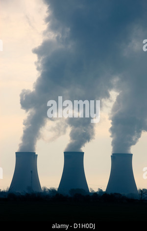 Eggborough Kraftwerk Knottingley North Yorkshire England Stockfoto