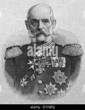 Allgemeinen Von Pape - Alexander August Wilhelm von Pape (2. Februar 1813 – 7. Mai 1895) wurde eine königliche preußische Infanterie Generaloberst mit den besonderen Rang der Brandenburgische. Stockfoto