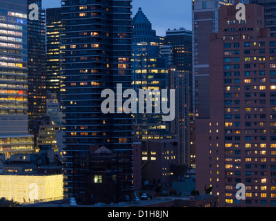 Upper East Side Skyline Vista, New York City, USA Stockfoto