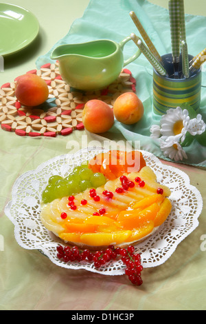 Fruchttorte Stockfoto