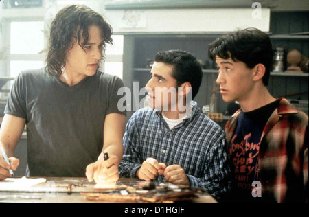 10 Dinge Die Ich Dir Hasse 10 Dinge die ich über Sie Heath Ledger, David Krumholtz hasse, Joseph Gordon-Levitt *** lokale Beschriftung Stockfoto