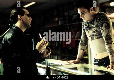 8mm - Acht Millimeter 8mm Tom Welles (Nicolas Cage), Max (Joaquin Phoenix) *** lokalen Caption *** 1999 Columbia Tristar Stockfoto