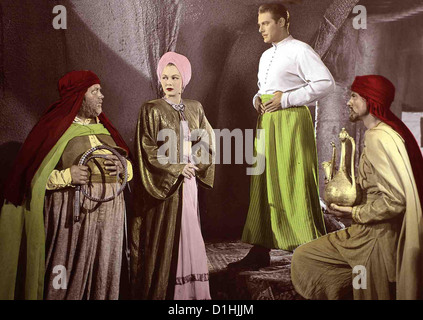 Ali Baba Und sterben 40 Raeuber Ali Baba vierzig Diebe Andy Devine, Maria Montez, Jon Hall Ali Baba (Jon Hall, 2vr), der Sohn des Stockfoto