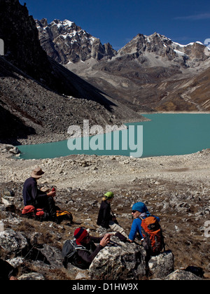 Gokyo-Tal, Nepal Stockfoto