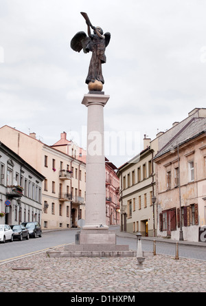 Der Engel von Uzupis in der Uzupis von Vilnius, der Hauptstadt Litauens. Stockfoto