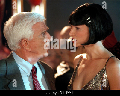 2002 - Durchgeknallt Im All 2001 - Space Travestie Leslie Nielsen, Alexandra Kamp Der Amerikanische Präsident Wird Auf einer Stockfoto