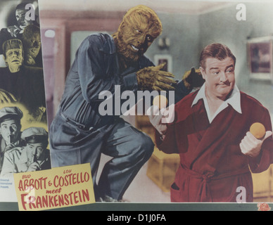 Abbott Und Costello Treffen Frankenstein Abbott und Costello Treffen Frankenstein Szenenbild-- Stockfoto