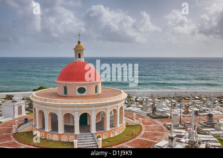 Cementerio de Santa Maria Magdalena de Pazzis, einem Friedhof in old San Juan, Puerto Rico Stockfoto