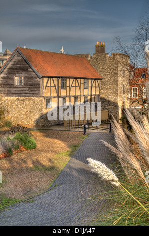 Westgate Hall, ehemals Tudor Händler Hall, Southampton Stockfoto