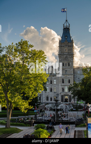 Parlamentsgebäude in Quebec City, Provinz Quebec, Kanada Stockfoto