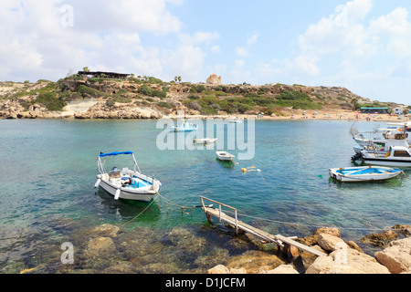 Agios Georgios Marina, Bereich Paphos, Zypern Stockfoto