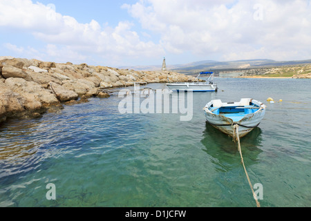 Agios Georgios Marina, Bereich Paphos, Zypern Stockfoto