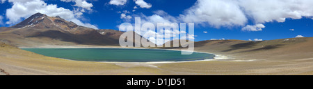 Laguna Miniques in der Nähe von San Pedro de Atacama, Chile Stockfoto
