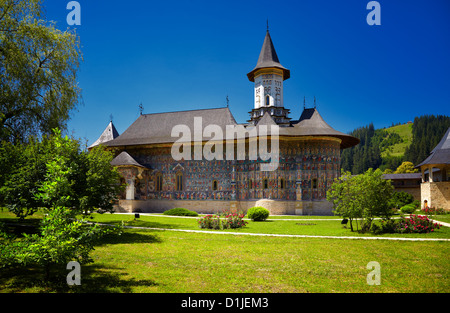 Sucevita malte Kloster in Rumänien. Es ist ein UNESCO-Weltkulturerbe. Stockfoto