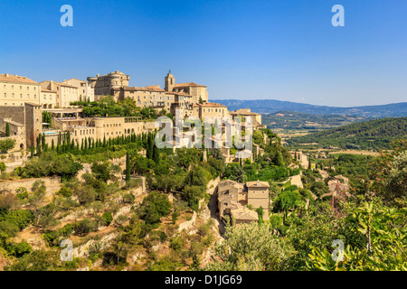 Gordes mittelalterliches Dorf in Südfrankreich (Provence) Stockfoto