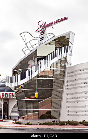 Exterieur das Liberace Museum in Las Vegas, NV. Stockfoto