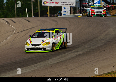 Ein Accura RSX konkurriert CTCC kanadische Touring Car Championship in 2011 Mobile-1 Grand Prix Mosport Stockfoto