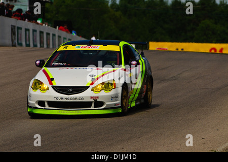 Acura RSX angetrieben von Alex Healy konkurriert CTCC kanadische Touring Car Championship in 2011 Mobile-1 Grand Prix Mosport Stockfoto