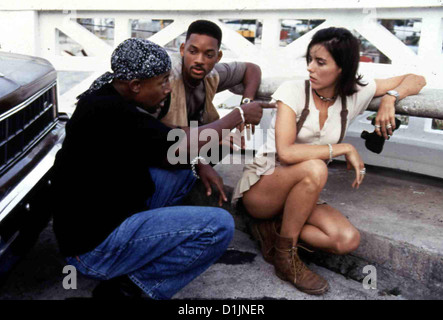Harte männliche - Bad Boys Bad Boys Martin Lawrence, Will Smith, Tea Leoni Burnett (Martin Lawrence, l) Und Lowrey (Will Smith) Stockfoto