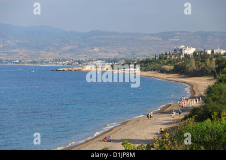 Anassa Beach und Anassa Hotel, Latchi, Bereich Paphos, Zypern Stockfoto