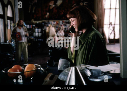 The Big Lebowski Big Lebowski, Jeff Bridges, Julianne Moore Welche Rolle Spielt Lebowski (Jeff Bridges) Tochter Maude Stockfoto