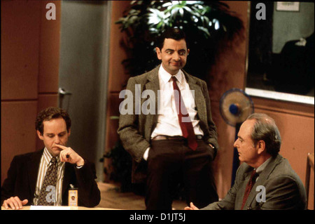 Bean - Der Ultimative Katastrophenfilm Bean Peter MacNicol, Rowan Atkinson David Langley (Peter MacNicol, l), Mr. Bean (Rowan Stockfoto