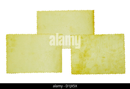 Leere Postkarte für Text bereit. Stockfoto