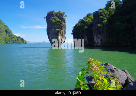 James Bond Insel in Thailand, Ko tapu Stockfoto