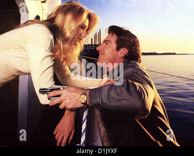 Big Easy - Der große Leichtsinn Big Easy, Ellen Barkin, Dennis Quaid Anne Osborne (Ellen Barkin) Hut Wenig Verstaendnis Stockfoto