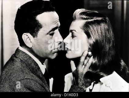 Tote Alpenzimmern Fest Big Sleep Humphrey Bogart, Lauren Bacall Vivian (Lauren Bacall) Versucht, Tatsachen Vor Marlowe (Humphrey Stockfoto