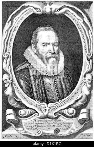 Johan van Oldenbarnevelt, 1547-1619, niederländischer Staatsmann und Begründer der holländischen Republik im 17. Jahrhundert Stockfoto