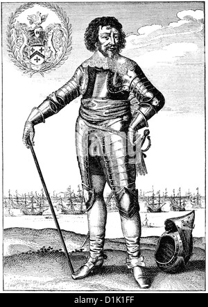 Robert Rich, 2. Earl of Warwick, 1587-1658, ein Puritaner, englischer Kolonialbeamter und admiral Stockfoto