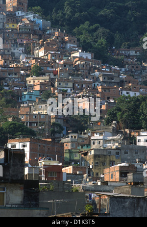Ansichten von Rocinha Favela in Rio, Brasilien Stockfoto