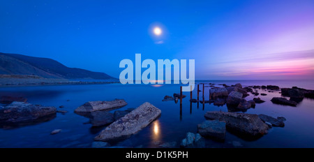 Bolschoi Utrischer "Große Utrischer", Krasnodar Krai, Russia, Schwarzmeer Stockfoto