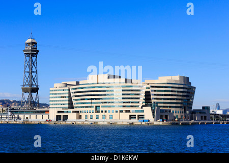 Barcelona World Trade Center Stockfoto