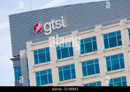 Ein Bürogebäude von Rüstungsunternehmen GTSI besetzt. Stockfoto