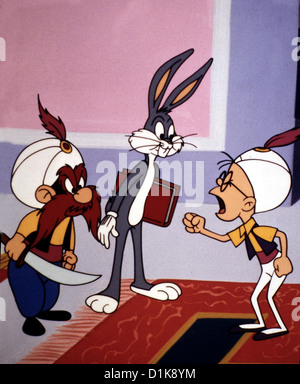 Bugs Bunny - Maerchen Aus 1001 Nacht Bugs Bunny es dritten Film-1001 Kaninchen Tal Bugs Bunny *** lokalen Caption *** 1982-- Stockfoto