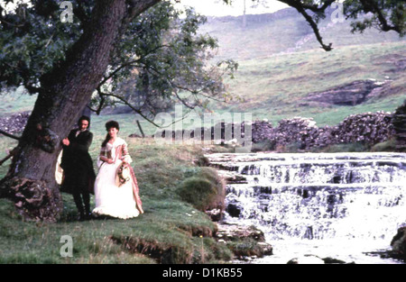 Stuermische Leidenschaft Emily Bronte Wuthering Heights Cathy (Juliette Binoche), Heathcliff (Ralph Fiennes) *** lokale Stockfoto