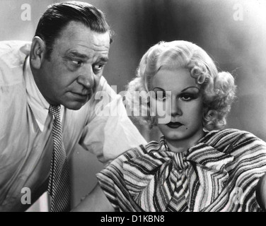 Abenteuer Im Klingebiel Meer China Meere Wallace Beery, Jean Harlow Jamesy MacArdle (Wallace Beery, l) wird China Doll (Jean Stockfoto