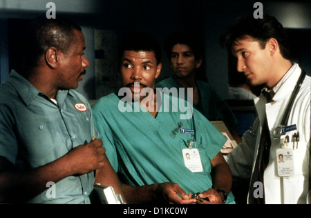 Emergency Room Er - Emergency Room Eriq La Salle (2.vl), Noah Wyle (R) Dr. Peter Benton (Eriq La Salle), John Carter (Noah Stockfoto