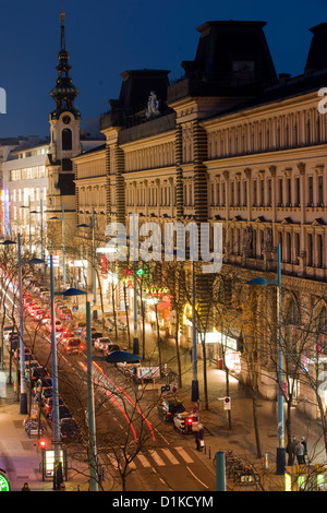 Österreich, Wien 6, Mariahilferstrasse, Shoppingmeile Im Sechsten Bezirk Stockfoto