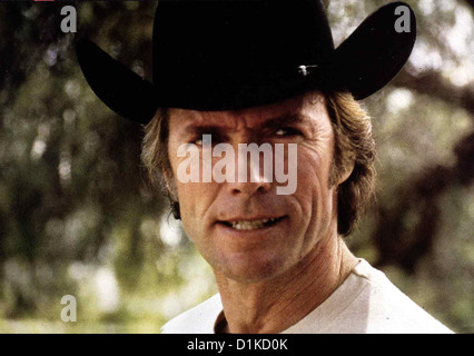 Der Mann Aus San Fernando, die jeden Weg aber locker Fernfahrer Philo Beddoe (Clint Eastwood) *** lokalen Caption *** 1978-- Stockfoto