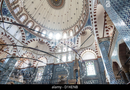 Moschee von Rustem Pasha, Tahtakale, Istanbul, Türkei Stockfoto