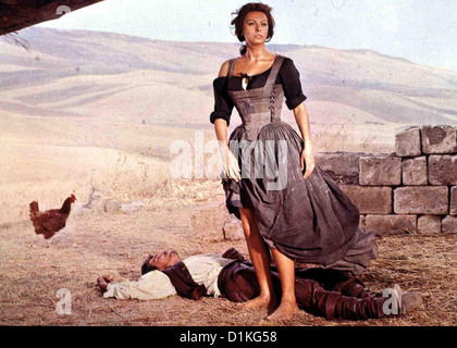 Schoene Isabella c ' Era Una Volta Omar Sharif, Sophia Loren Der Junge Prinz Rodrigo (Omar Sharif) Hat Keine Lust, Sich von Stockfoto