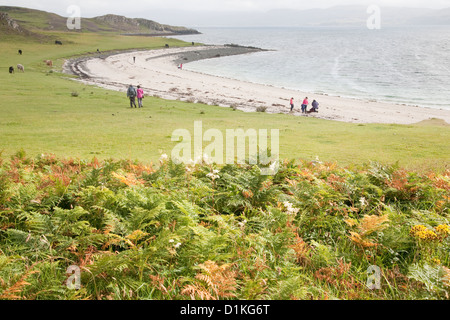 Coral Strände; Waternish; Isle Of Skye; Schottland; UK Stockfoto