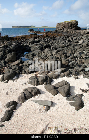 Coral Strände; Waternish; Isle Of Skye; Schottland; UK Stockfoto