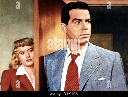 Frau Ohne Gewissen Double Indemnity Fred MacMurray, Barbara Stanwyck Noch Glauben Walter (Fred MacMurray) Und Phyllis Stockfoto