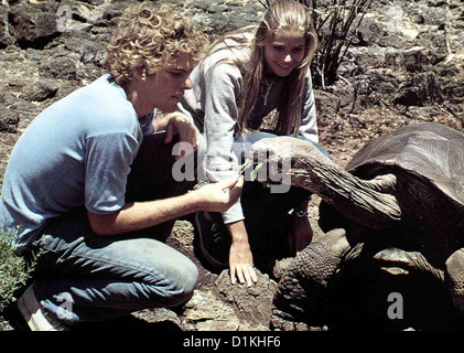 Sterben Sie Weltumsegelung Taube, Joseph Bottoms, Deborah Raffin Auf Ihrer Manfried Erleben Robin Lee (Joseph Bottoms) Und Patti Stockfoto